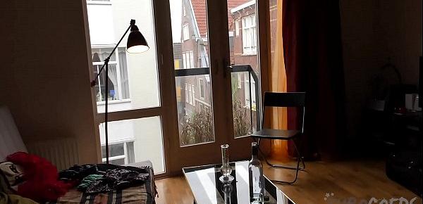  fly on the wall mira private voyeur video in amsterdam apartment